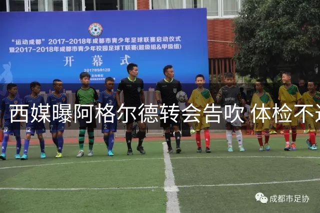 西媒曝阿格尔德转会告吹 体检不过关致皇社放弃签约